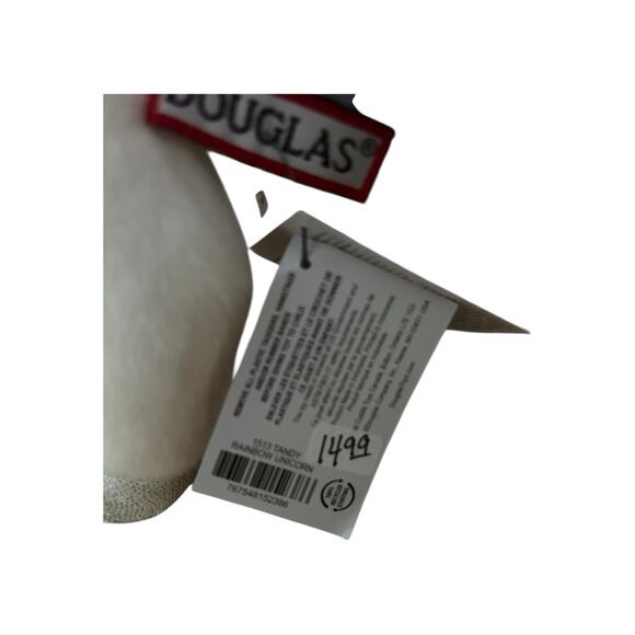 TANDY the Plush RAINBOW UNICORN Stuffed Animal - by Douglas Cuddle Toys - #1513 - Picture 7 of 7